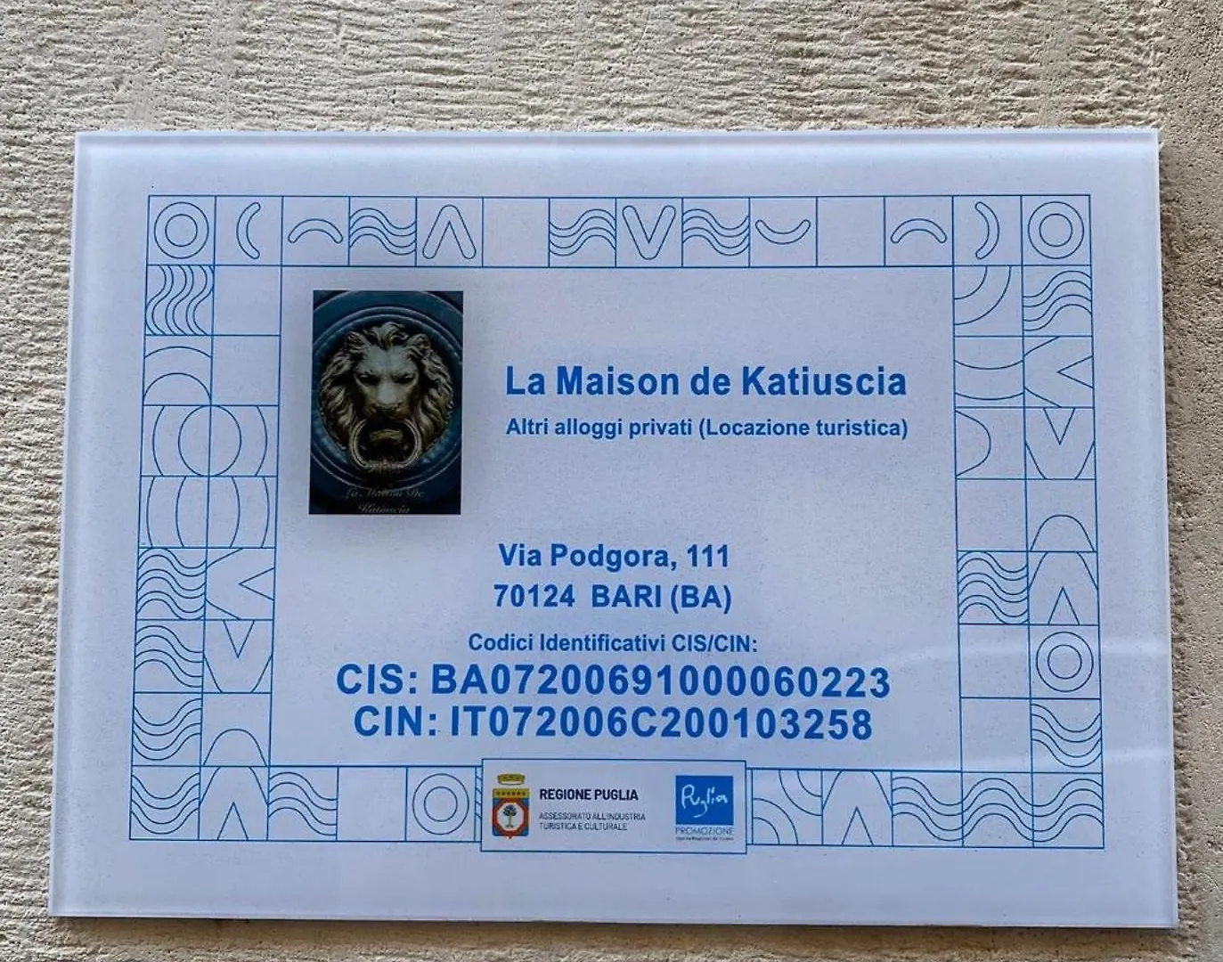 La Maison De Katiuscia Bari 0*,  Italien